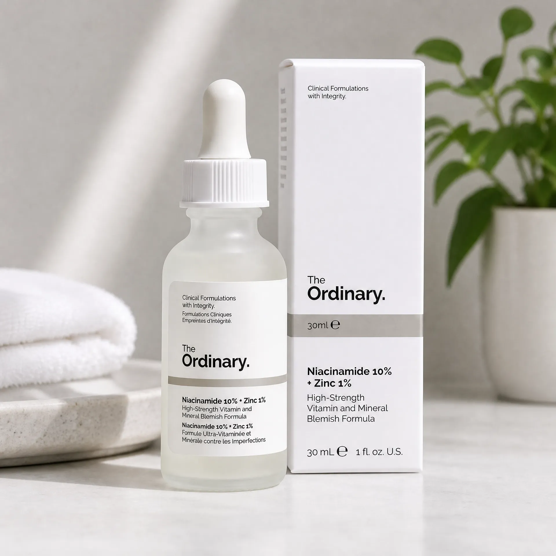 The Ordinary Niacinamide 10% + Zinc 1% Serum 30ml